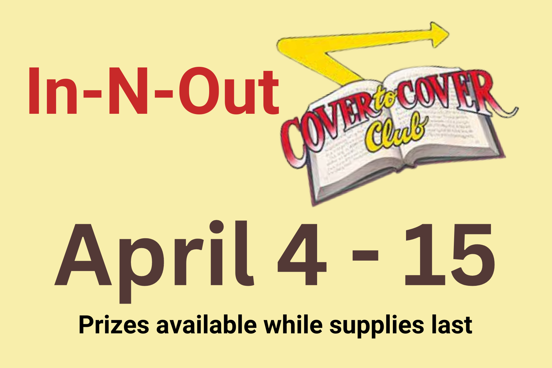 in N Out Cover To Cover