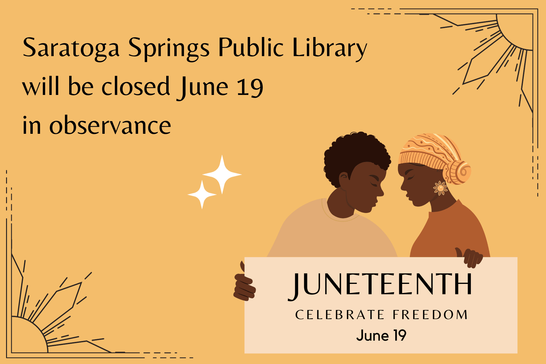 June 19 2024 juneteenth closure