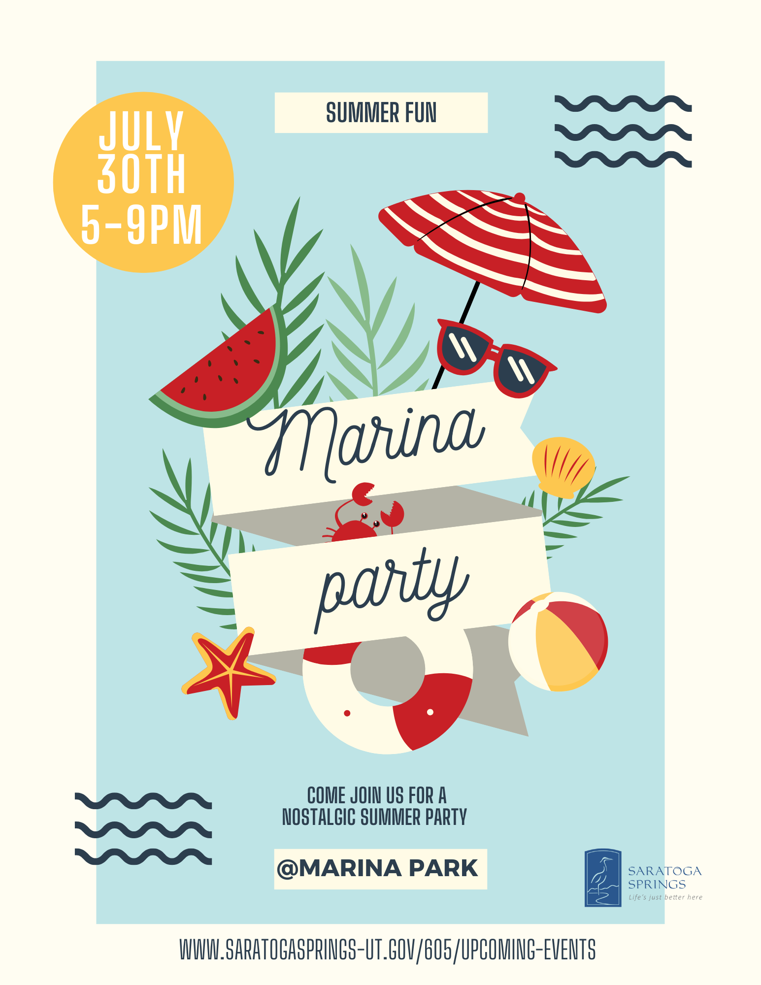Revised Marina Party Post