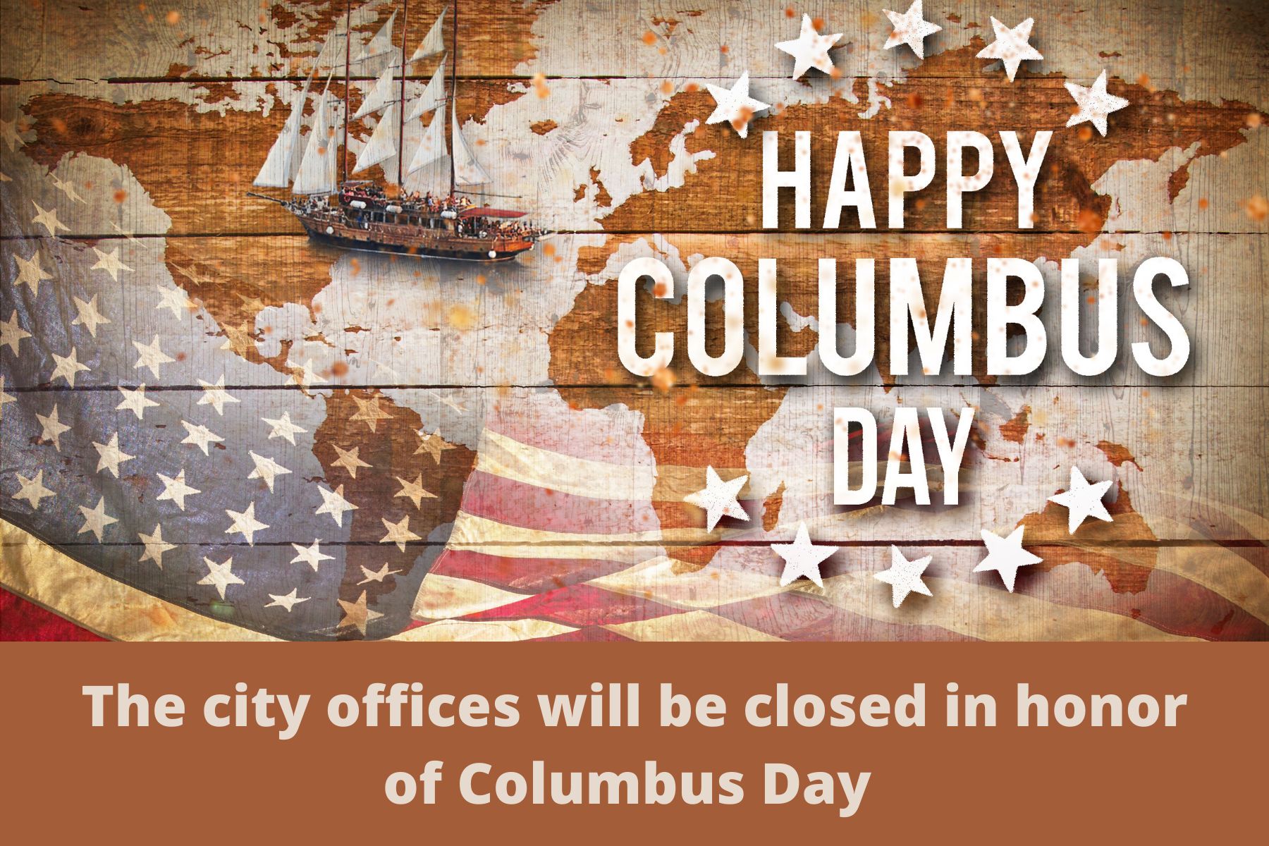 Columbus Day Newsflash Image