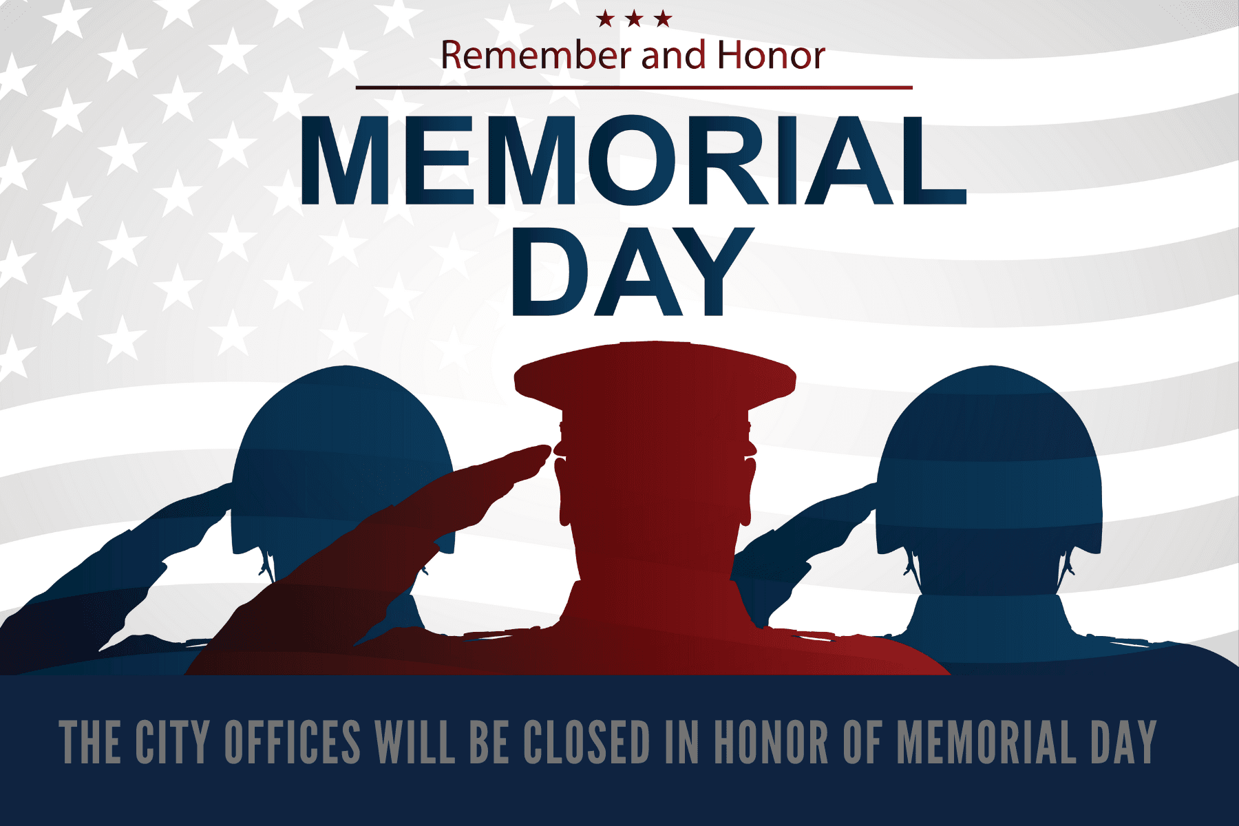 Memorial Day Newsflash