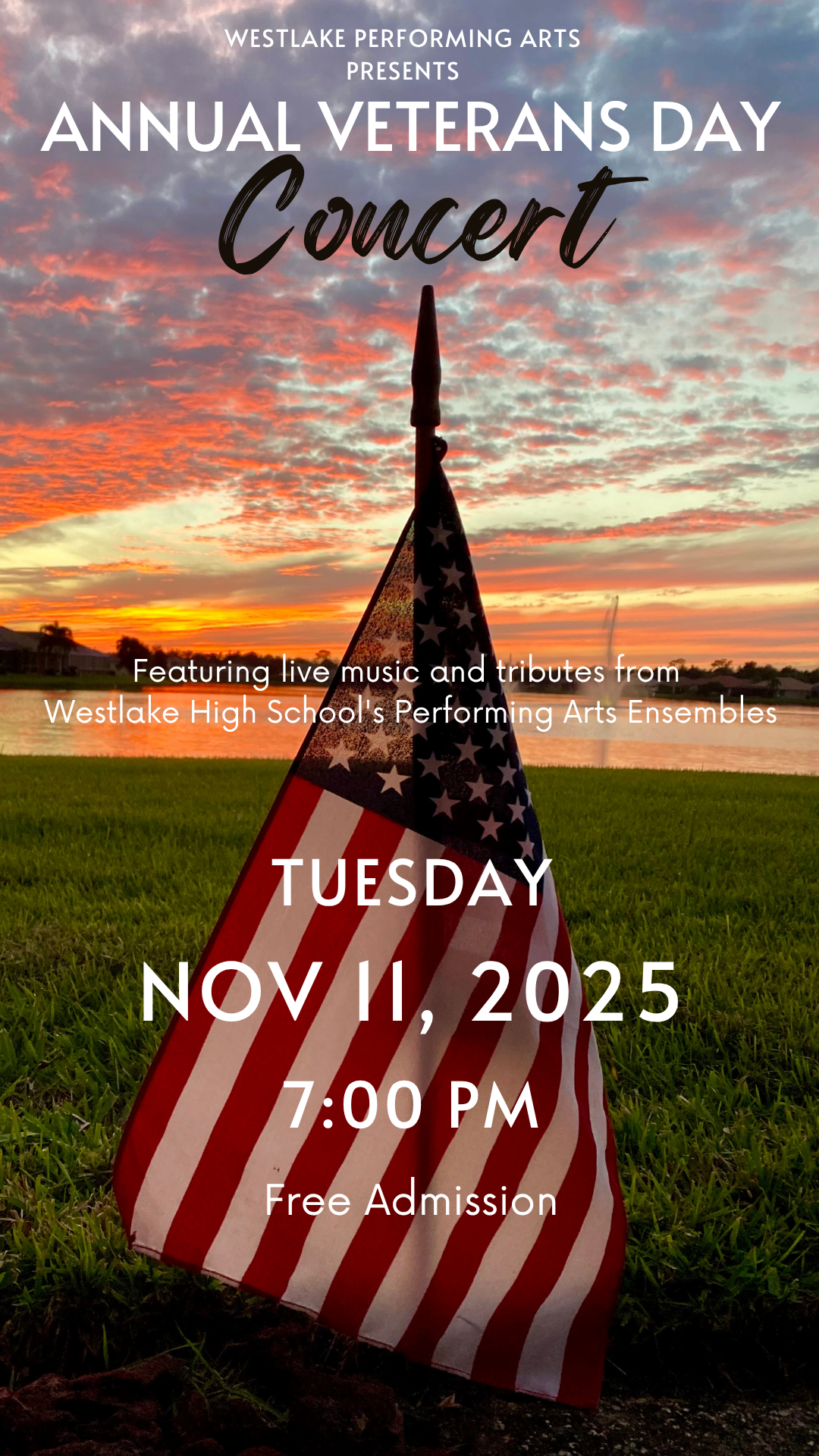 2025 WHS Veterans Day Poster