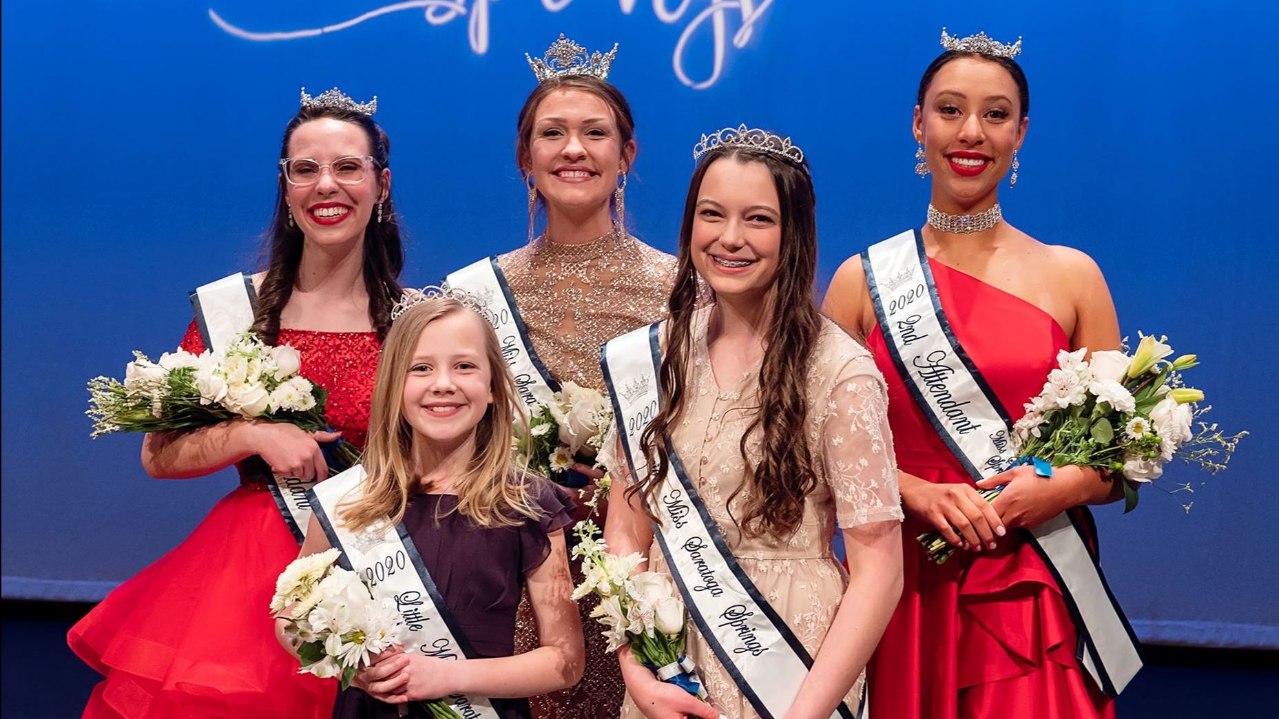 2020 Miss Saratoga Springs, Attendants, Junior Miss and Little Miss