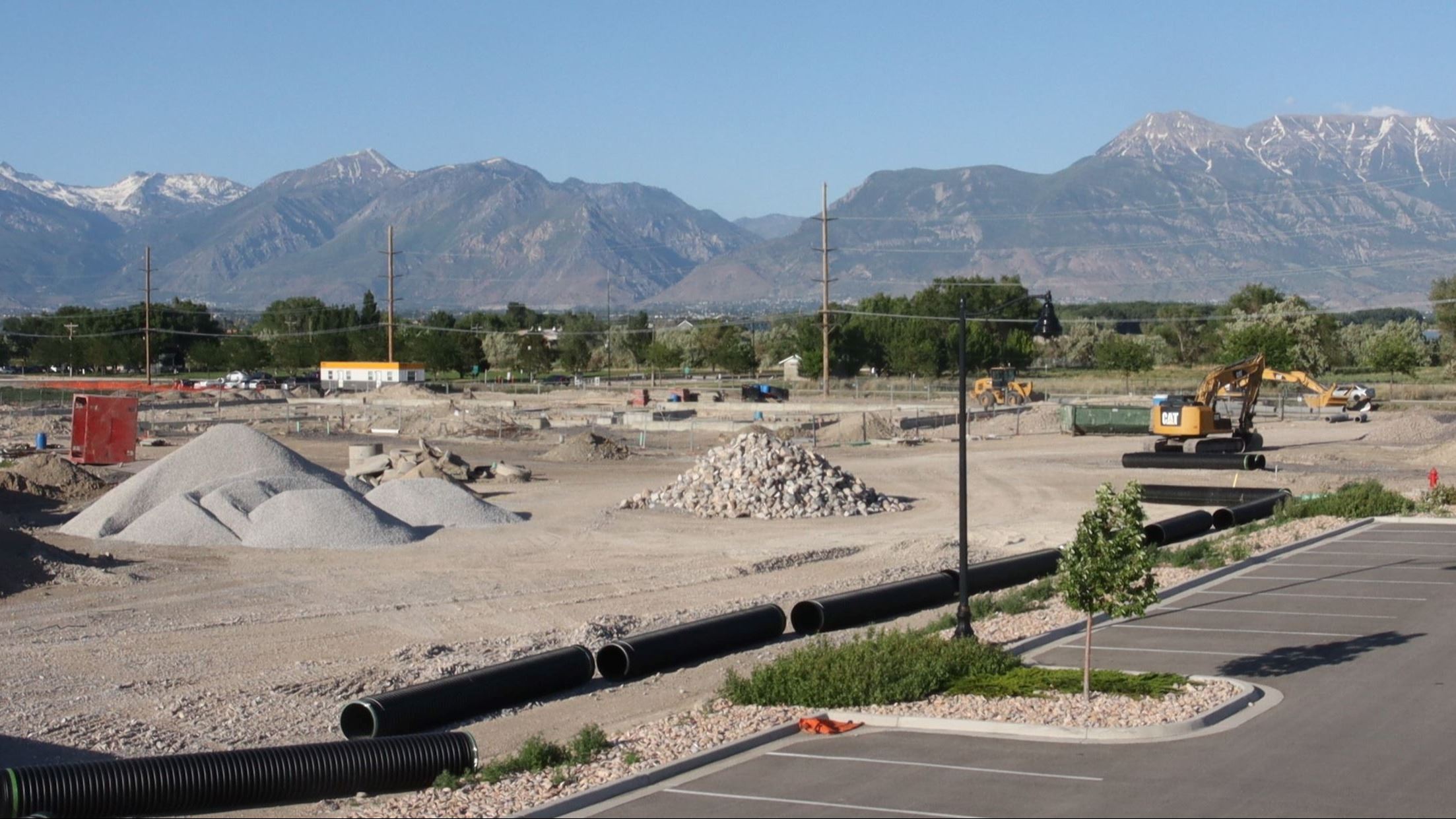 City Hall Cement Footing Poured